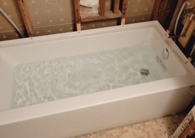 Tub installation 2